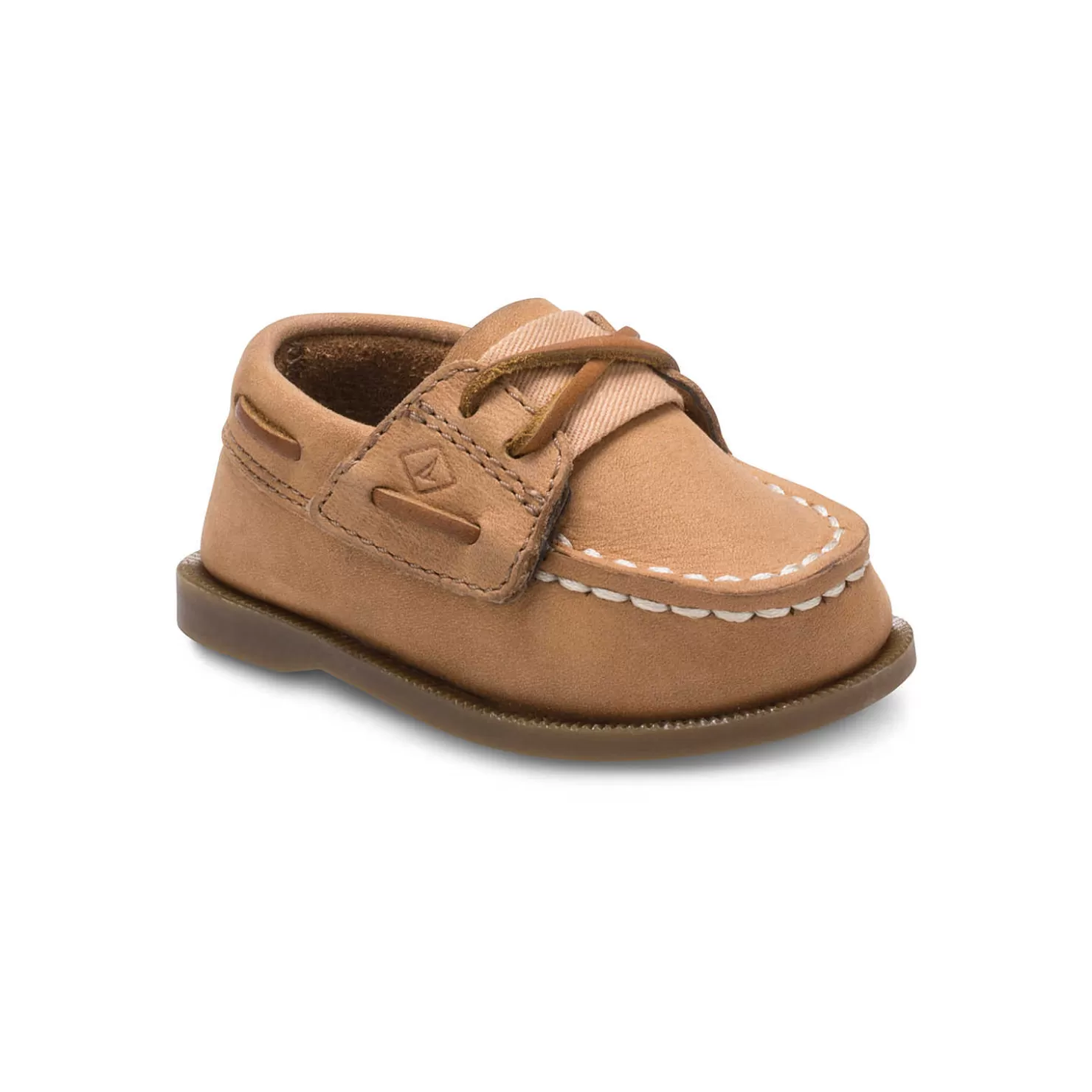 Boat Shoes | Baby | Sperry Little Kid's Authentic Original™ Crib Hook & Loop Boat Shoe Sahara