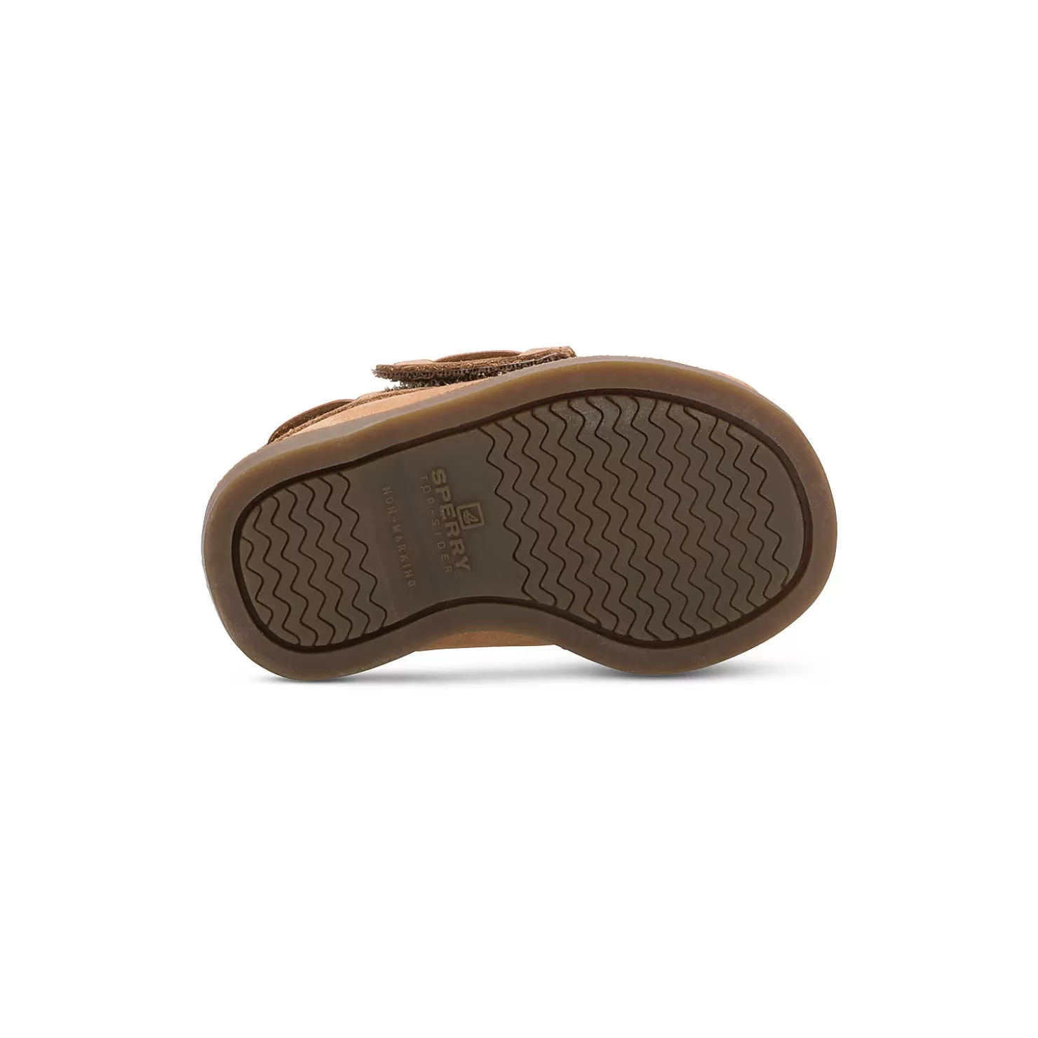 Boat Shoes | Baby | Sperry Little Kid's Authentic Original™ Crib Hook & Loop Boat Shoe Sahara
