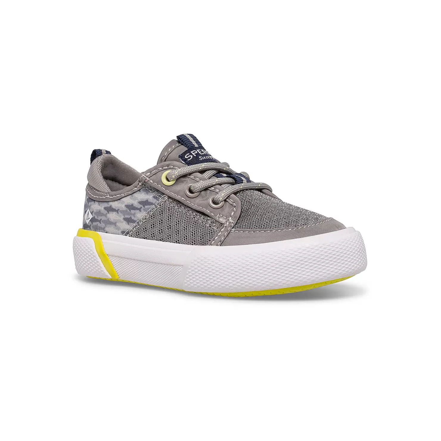Sneakers | Little Kid (sizes 1-10) | Sperry Little Kid's Soletide Junior Sneaker Grey