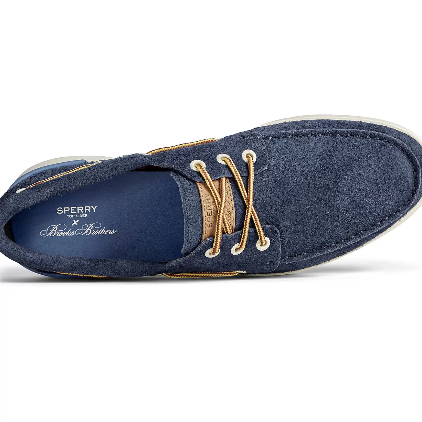 Authentic Original Boat Shoe | Sale | Sperry Men's x Brooks Brothers Authentic Original™ 3-Eye Cup Boat Shoe Navy