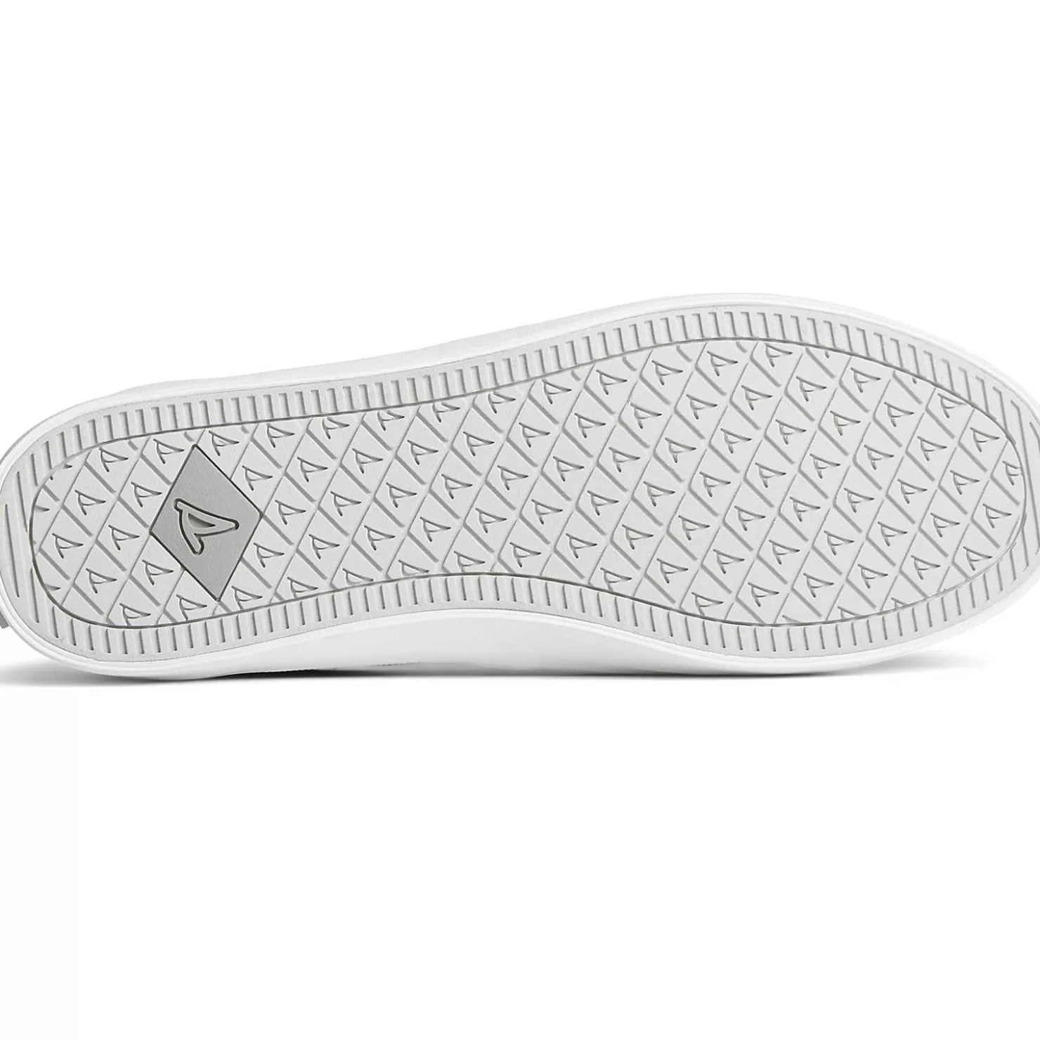Sale | Sneakers | Sperry Women's Crest Twin Gore Perforated Leather Slip On Sneaker Grey