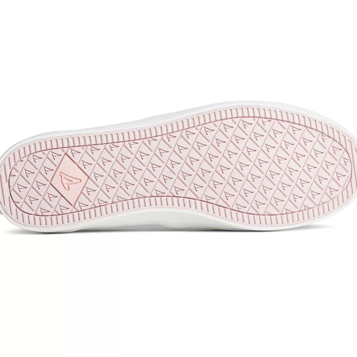 Sale | Sneakers | Sperry Women's Crest Twin Gore Perforated Leather Slip On Sneaker Blush